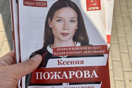 Выборы в Нижегородской области. Агитация КПРФ широко представлена через пикеты и наружную рекламу