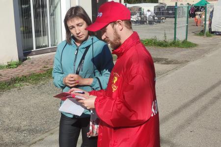 Лидер новгородских коммунистов Ольга Ефимова продолжает поездки по региону