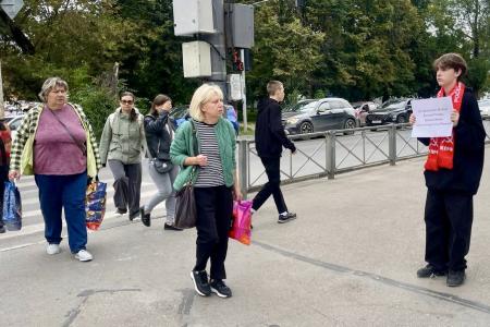Красными пикетами тульские коммунисты отметили 80-летие Победы над милитаристской Японией и окончание Второй мировой войны