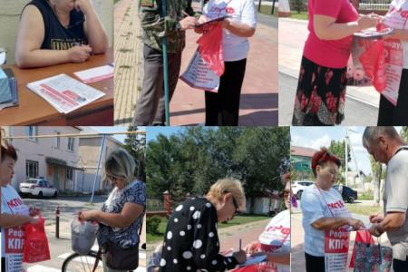 В Саратовской области продолжается голосование по вопросам Народного референдума КПРФ