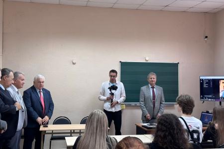 К.К. Тайсаев принял участие в праздничных мероприятиях в честь 1 сентября в Институте современного искусства