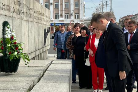 Первый зампред ЦК КПРФ Ю.В. Афонин прибыл с рабочим визитом в Курганскую область