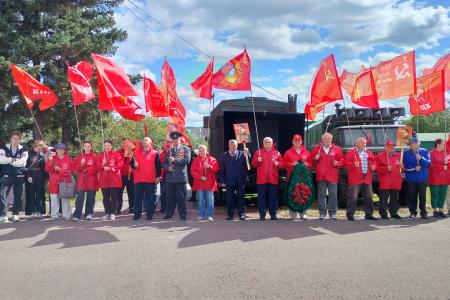 Коммунисты Забайкалья почтили память героев, разгромивших милитаристскую Японию