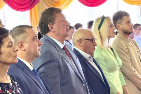Владимир Кашин поздравил студентов Луховицкого аграрно-промышленного техникума с Днем знаний