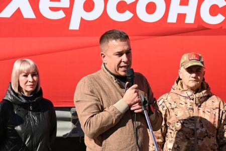 Ульяновск. 144-й гуманитарный конвой КПРФ отправился в Донбасс и Новороссию