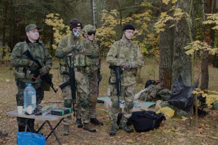 Подмосковный комсомол провел практический курс по военно-полевой медицине на полигоне «Дружба» в городе Балашиха