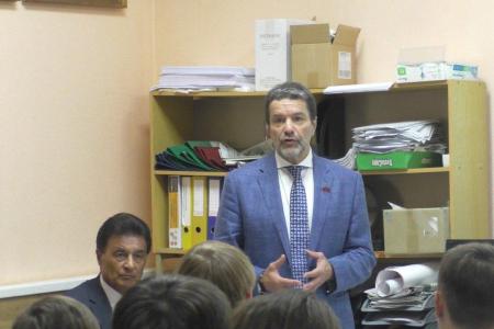 Александр Ющенко встретился с комсомольским активом в Уфе