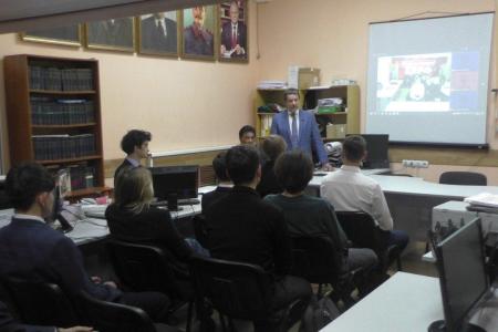 Александр Ющенко встретился с комсомольским активом в Уфе