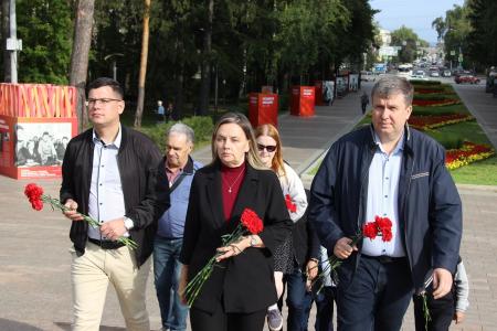 Коммунисты Томской области отметили Победу во Второй Мировой войне