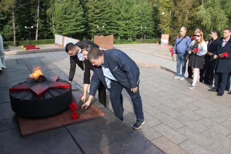 Коммунисты Томской области отметили Победу во Второй Мировой войне