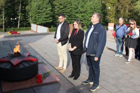 Коммунисты Томской области отметили Победу во Второй Мировой войне