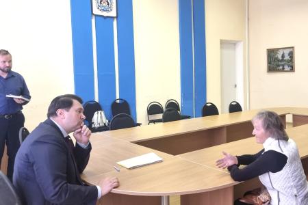 Олег Лебедев провёл приемы избирателей в Солецком и Шимском районах Новгородской  области