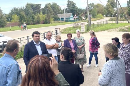 Олег Лебедев посетил Селижаровский муниципальный округ Тверской области