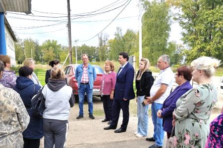 Олег Лебедев посетил Селижаровский муниципальный округ Тверской области