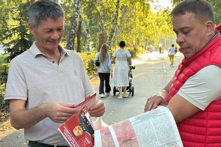 «Красные в городе»: коммунисты Ульяновска продолжают встречи с жителями