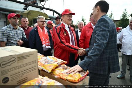 В зону СВО отправлен 143-й гуманитарный конвой от КПРФ