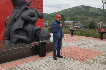 Коммунисты Забайкалья почтили память героев, разгромивших милитаристскую Японию