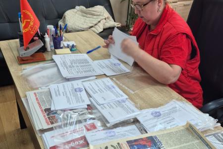Коммунисты продолжают агитационные рейды по городам и сёлам Тамбовщины