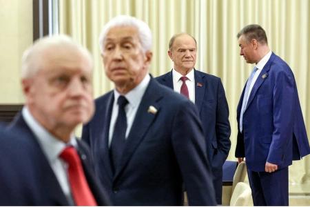 Г.А. Зюганов принял участие во встрече с Президентом РФ В.В. Путиным