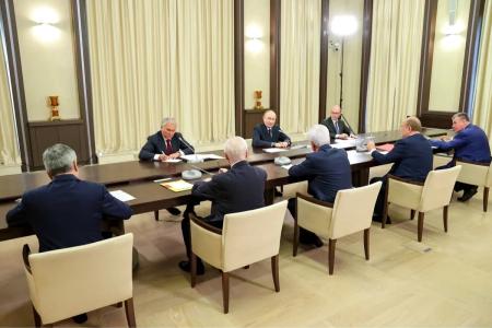 Г.А. Зюганов принял участие во встрече с Президентом РФ В.В. Путиным