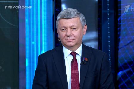 Дмитрий Новиков на Первом канале о несостоятельности бандеровского государства и лживости европейской демократии