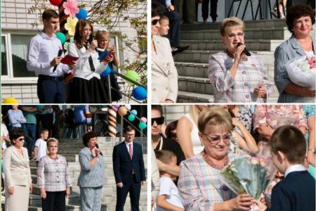 В День знаний, Ольга Алимова побывала в школе №59 Заводского района Саратова