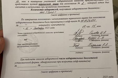 Выборы в Краснодаре: новые «рекорды» на выездном голосовании!