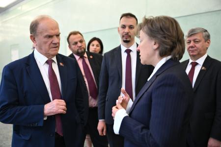 Г.А. Зюганов выступил на открывшейся в Госдуме выставке «Экспорт во имя Победы»