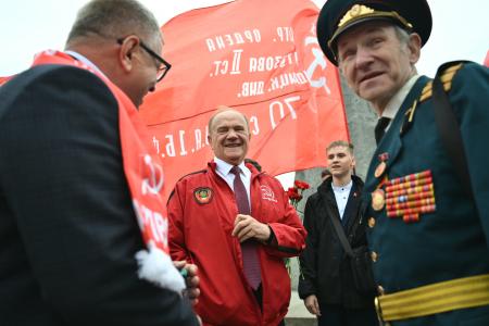 Г.А. Зюганов на митинге в Москве: «Идем нашим славным советским шагом – к новым Победам!»