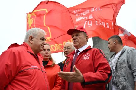 Г.А. Зюганов на митинге в Москве: «Идем нашим славным советским шагом – к новым Победам!»