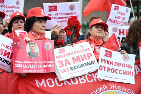 Г.А. Зюганов на митинге в Москве: «Идем нашим славным советским шагом – к новым Победам!»