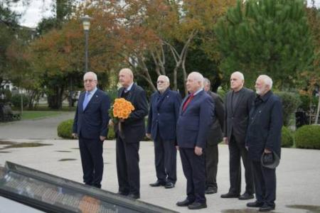 В столице Абхазии отметили 107-ю годовщину ВЛКСМ