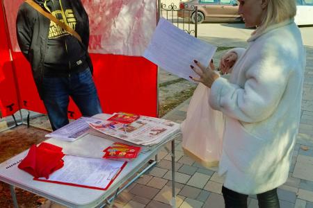 В Сталинградском обкоме прошло заседание штаба протестных действий по Народному референдуму