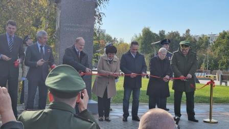 Первый секретарь Московского обкома КПРФ Николай Васильев принял участие в открытии памятника Герою Советского Союза Герману Титову