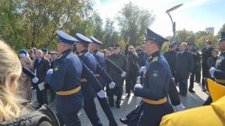 Первый секретарь Московского обкома КПРФ Николай Васильев принял участие в открытии памятника Герою Советского Союза Герману Титову