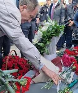 Первый секретарь Московского обкома КПРФ Николай Васильев принял участие в открытии памятника Герою Советского Союза Герману Титову