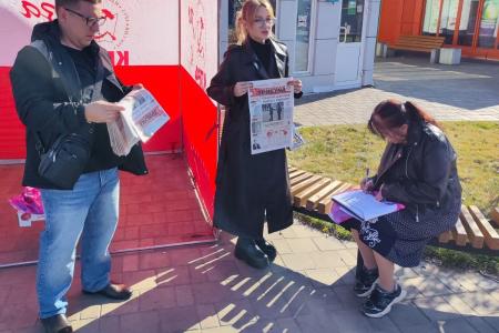 В Сталинградском обкоме прошло заседание штаба протестных действий по Народному референдуму