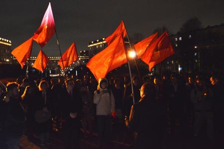 Вполголоса жить не стоит: комсомольцы Ленинграда встретили 107-ю годовщину со дня появления комсомольской организации