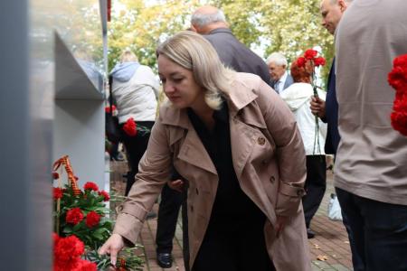Краснодарский край. В Кореновске при поддержке КПРФ открыта Доска почета Героев Социалистического труда