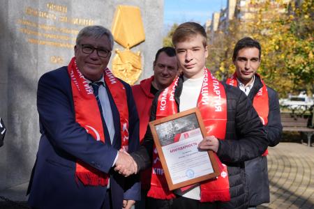 Коммунисты и комсомольцы Краснодарского края отметили день рождения Ленинского Комсомола