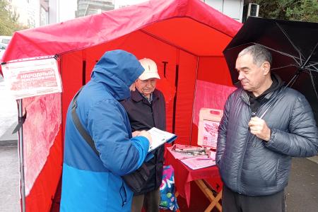 В Сталинградском обкоме прошло заседание штаба протестных действий по Народному референдуму