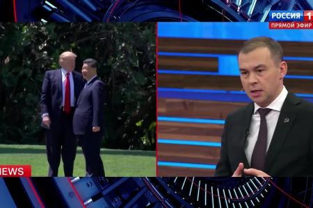 Юрий Афонин в эфире «России-1» поздравил телезрителей с Днём рождения Ленинского комсомола