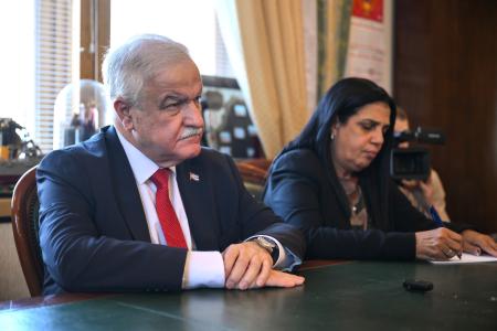 Геннадий Зюганов встретился с Хулио Гармендией перед его возвращением на Кубу