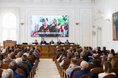 В.И Кашин поздравил студентов и преподавателей со 160-летием со дня основания Российской аграрной академии имени Тимирязева