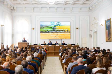 В.И Кашин поздравил студентов и преподавателей со 160-летием со дня основания Российской аграрной академии имени Тимирязева
