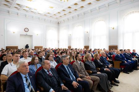 В.И Кашин поздравил студентов и преподавателей со 160-летием со дня основания Российской аграрной академии имени Тимирязева