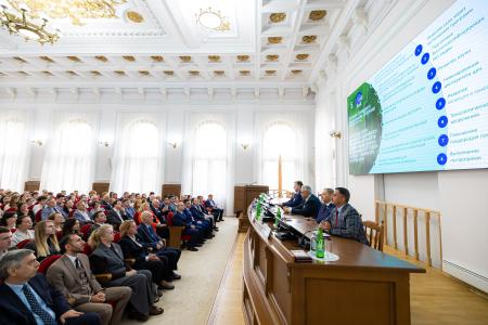 В.И Кашин поздравил студентов и преподавателей со 160-летием со дня основания Российской аграрной академии имени Тимирязева