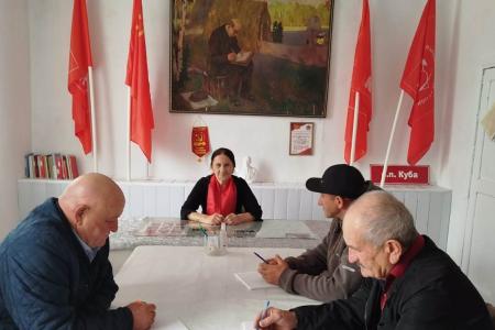 Коммунисты Кабардино-Балкарии проводят активную работу по распространению Заявления Президиума ЦК КПРФ