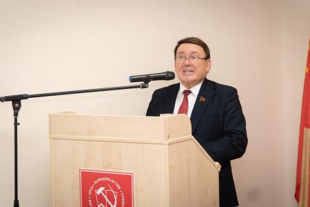 «КПРФ — воюющая партия». Первый секретарь Курского ОК КПРФ, депутат Государственной Думы ФС РФ, председатель ЦКРК КПРФ Н.Н. Иванов провел расширенное заседание бюро обкома в условиях испытаний