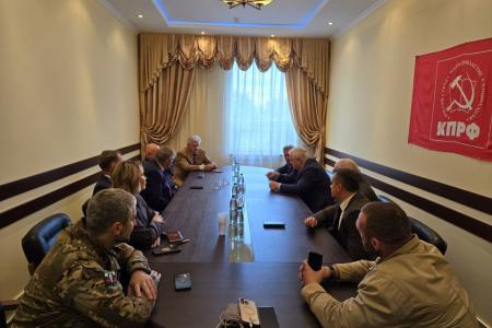 К.К.Тайсаев: Воссоединение – это не только праздник, но и ежедневная работа КПРФ в Донбассе